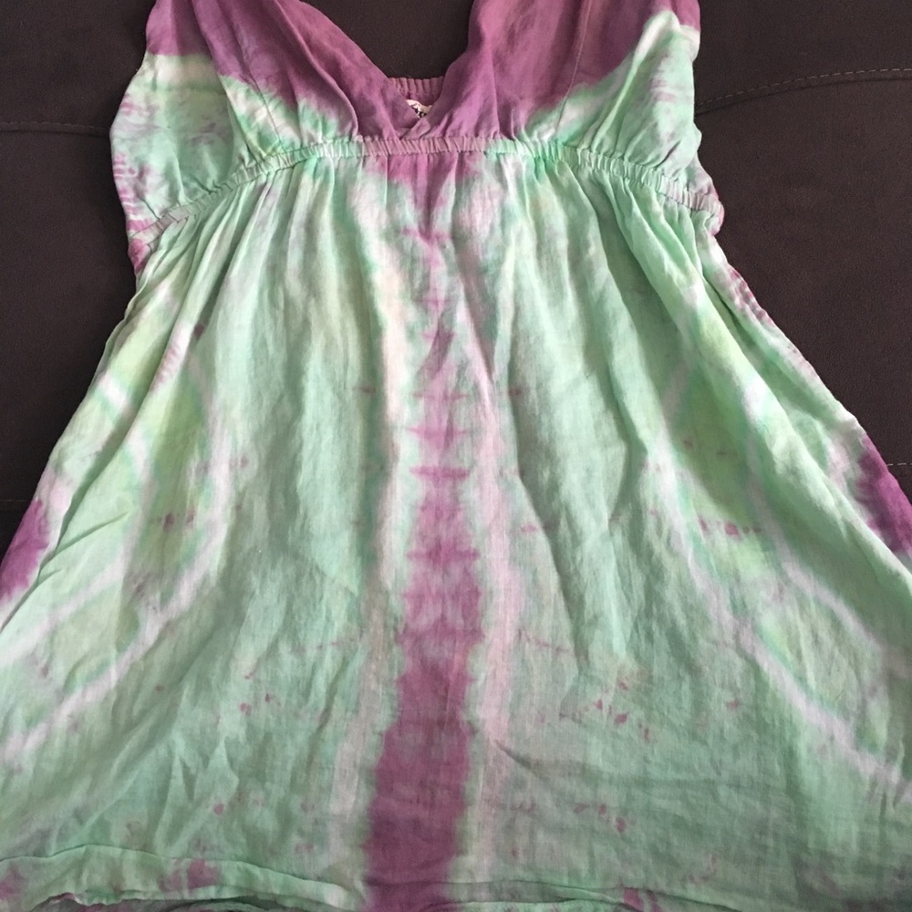 Beautiful tie dye strappy tank
